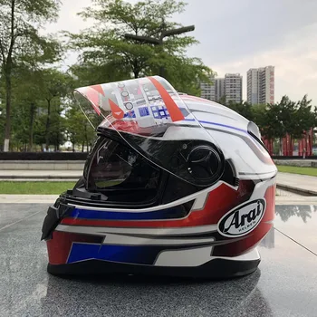 

Dual Visor Motocross Off Road Helmet Motorcycle Helmet Professional Flip Up available With Inner Sun Lens