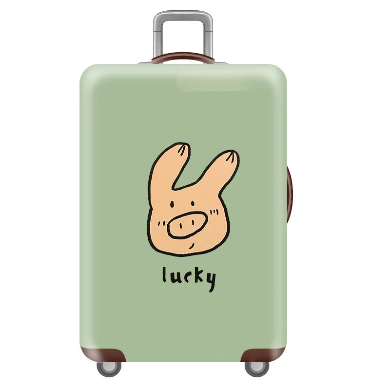 B Luggage Cover Эластичный Защитный чехол для багажа, дорожные аксессуары для чемоданов 18-32 дюймов, чехлы для чемодана на колесиках, Чехол для багажа - Цвет: B Luggage Cover
