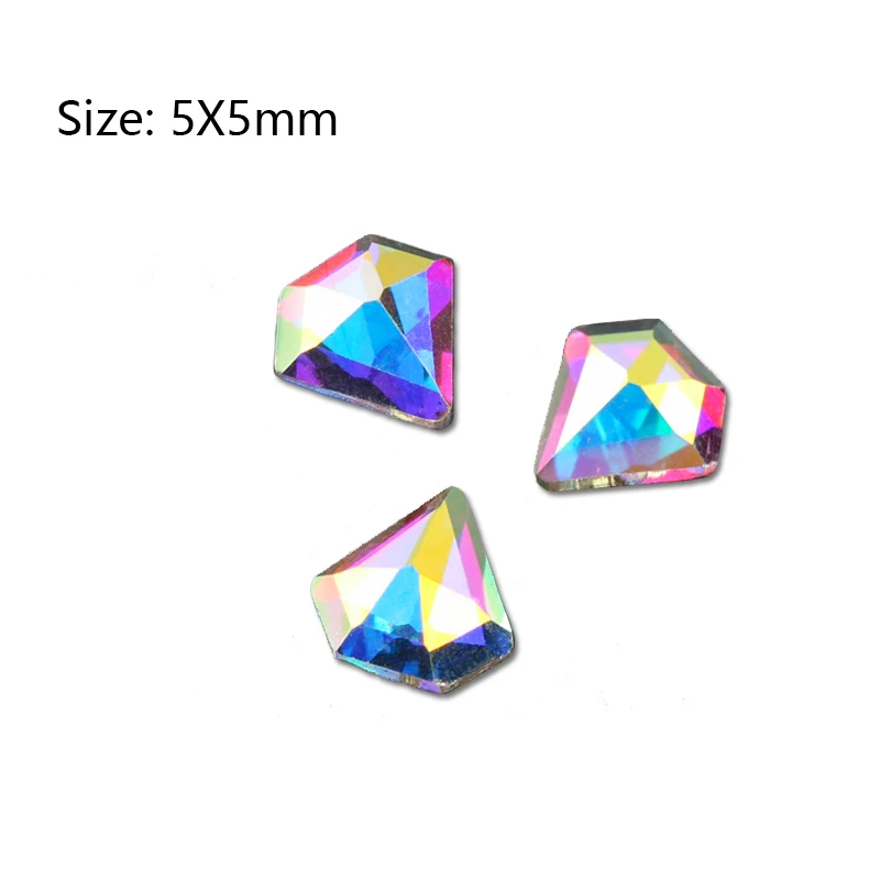 Diamond Кристалл AB причудливый дизайн ногтей RhinestonesDIY художественное оформление ногтей и рукоделия - Цвет: Diamond