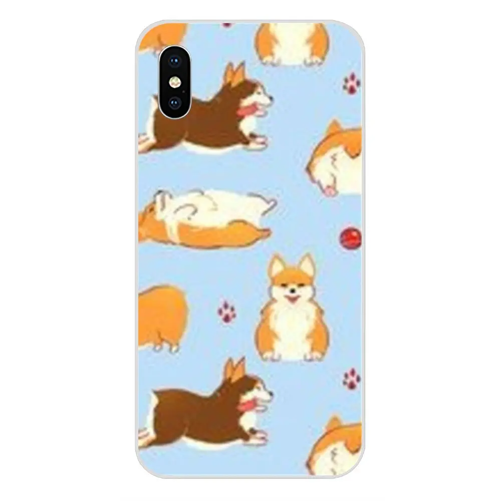 Мультфильм милый корги Вельш-корги чехол из полиуретана с принтом для Huawei Honor 4C 5A 5C 5X6 6A 6X7 7A 7C 7X8 8C 8S 9 10 10i 20 20i Lite рro - Цвет: as picture