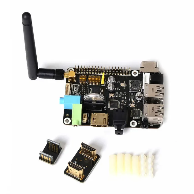 Raspberry Pi 3 B+ часы Аудио многофункциональная Плата расширения X200