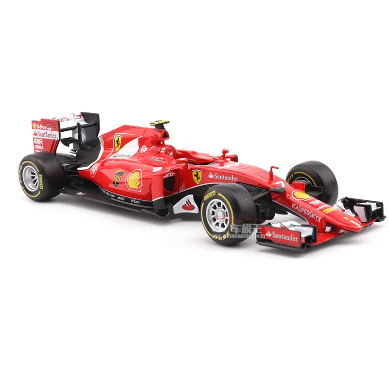 1:24 высокое моделирование Ferrari модель автомобиля SF15-T F1 формула гоночный сплав модель автомобиля для детей Подарки