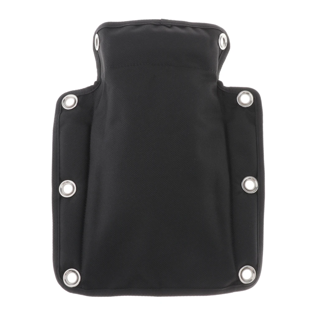 Scuba Diving Back Plate BCD Backplate Pads Storage Compartment for Equipment