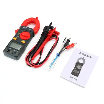 

HC823 Digital Clamp Meter Mini Ammeter Clamp Multimeter Small Current Meter Voltage Current Resistance Capacitance Tester