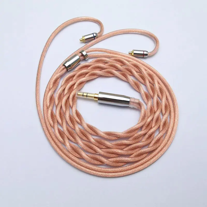 Núcleos de Cobre e Prata Fone de Ouvido Equilibrada com Mmcx Misturado Litz Design Atualização Cabo Linha - 0.78 2pinfor lz a7 Kxxl Zax Mk3 4 - Image 5