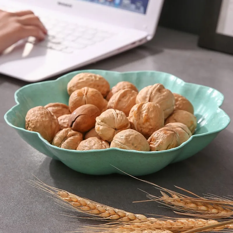 1 шт. поднос для фруктовых тарелок конфетных цветов творческая Фруктовая тарелка