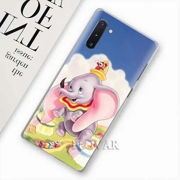 006 Анимация Дамбо телефонные чехлы для samsung Galaxy Note 10 S10 плюс 5G S10e A30 A40 A50 A60 A70 M40 жесткий чехол - Цвет: 006