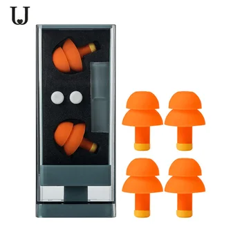 

Xiaomi Jordan&Judy Soundproof Earplugs Mute Professional Noise Reduction Light Soft Silicone Sleeping foam Travel Earplugs
