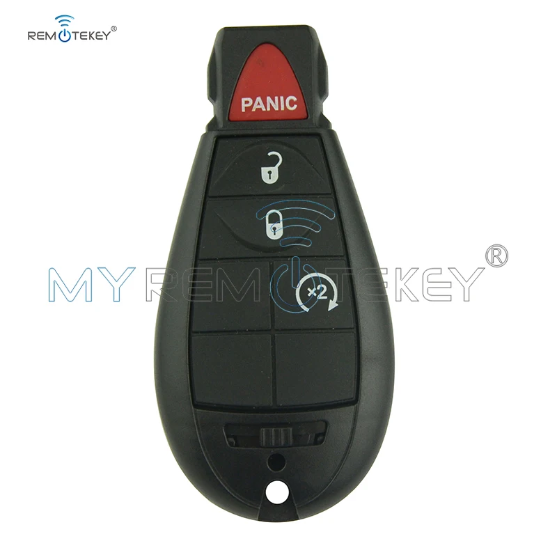 Remtekey Keyless entry remote key fob Fobik for Chrysler Dodge Jeep 3 button with panic M3N5WY783X