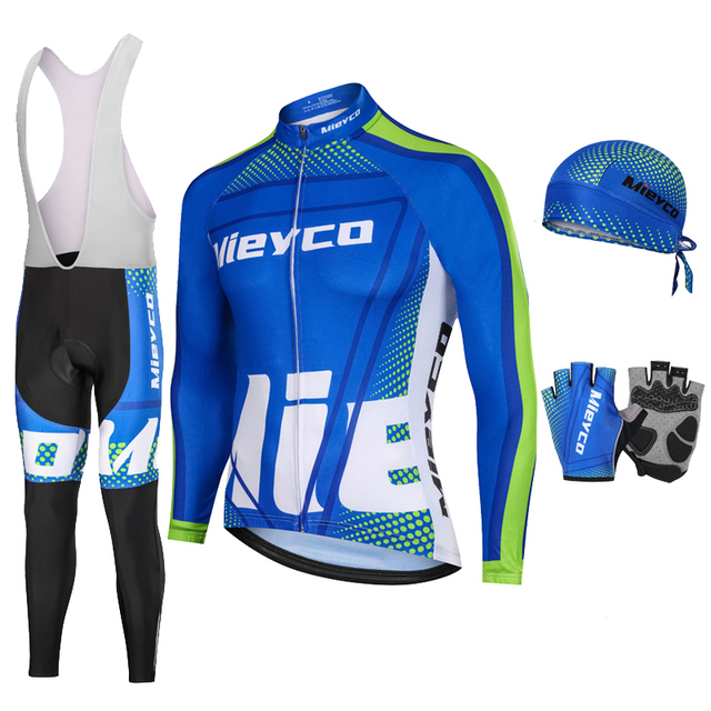 Dry Cycling Jersey Set 2021 Pro Team MTB Bike Clothing Roupa Ciclismo Masculino Race Bicycle Sportswear Two Piece Set Men