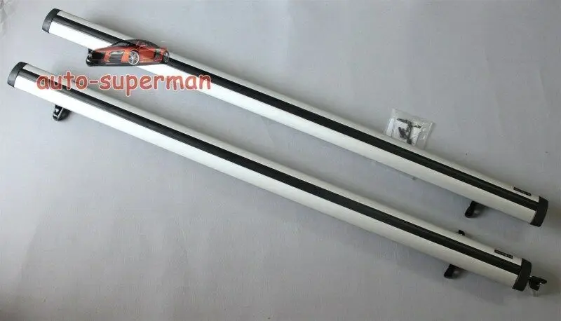 

FOR Jeep Compass 2011-2016 Silver Roof Rack Cross Bars Silver
