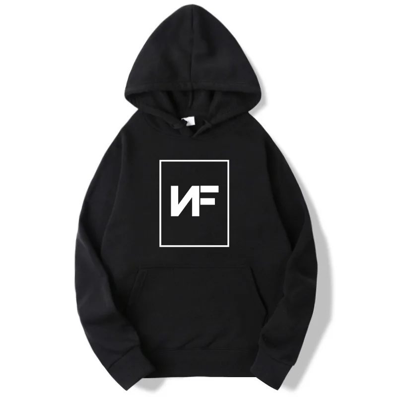 Rapero NF de moda Sudadera con capucha de los hombres con capucha impreso sudaderas hombres mujeres Harajuku ropa informal estilo Hip Hop sudaderas con capucha primavera otoño Fleece Tops