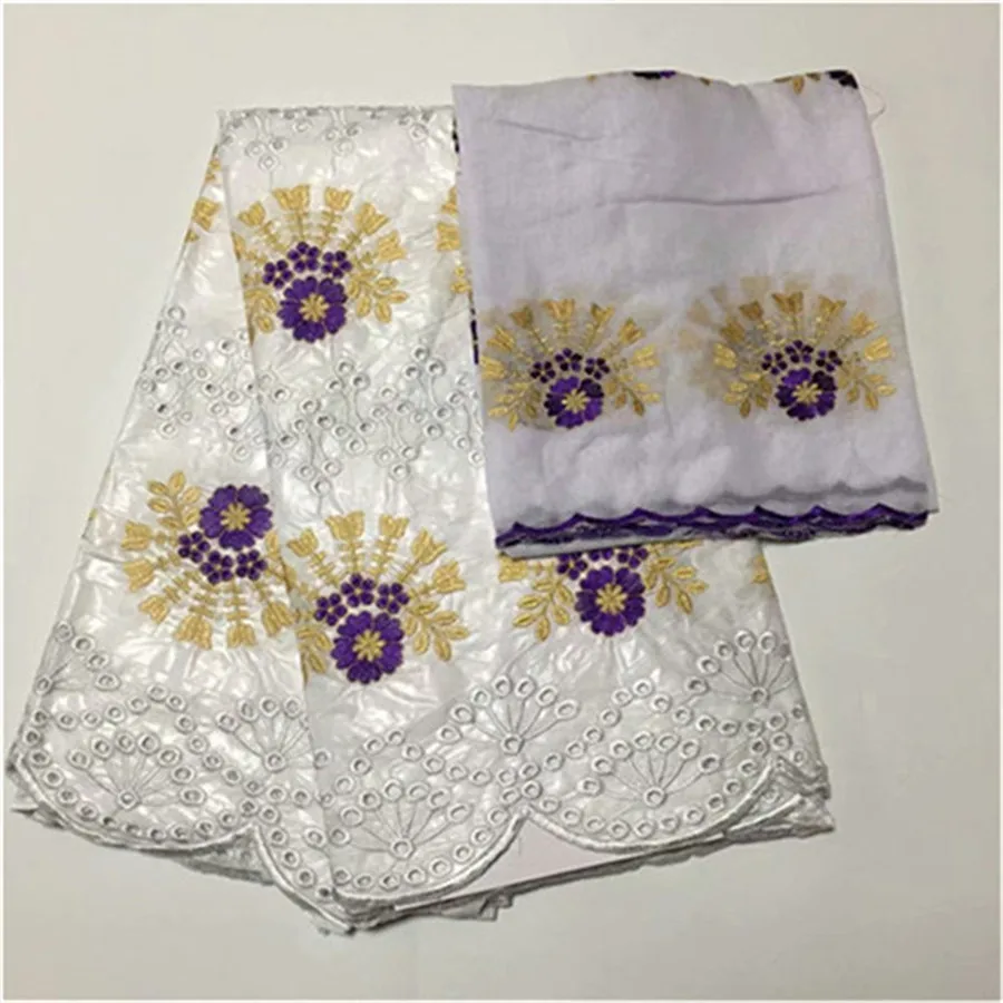 Black duabi style african brocade fabric high quality bazin riche getzner latest cotton swiss dry lace fabric 5+2yards/lot