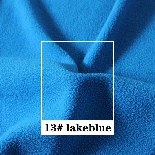lake blue 160X50 см мягкий стрейч флис ткань для платья пижамы одеяло домашняя плюшевая игрушка "сделай сам" аксессуары ткань для украшения - Цвет: lake blue