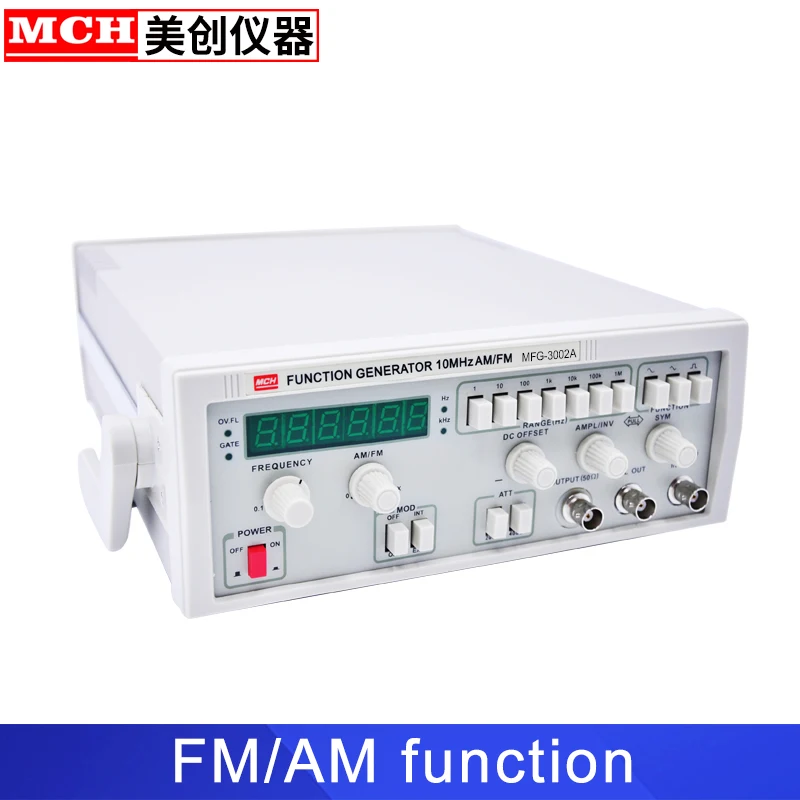 0,1 Гц 2 МГц счетчик частоты Функция генератор с AM FM MFG-3002A