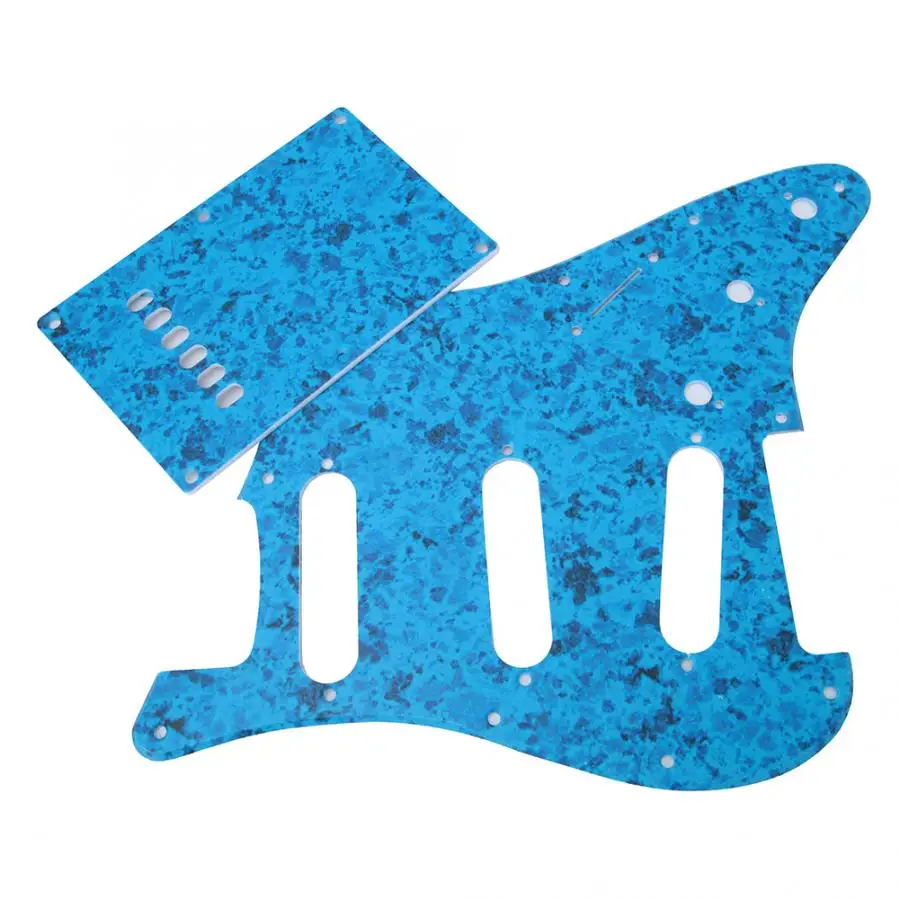 Защитное устройство Pickguard высокого качества PVC PLY с задней пластиной аксессуары для электрогитары