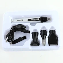 4 в 1 перезаряжаемый триммер для ушей и носа для мужчин, беспроводной электрический триммер для ушей, триммер для удаления бровей, безопасный, долговечный, F30