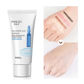 

Natural Hyaluronic Acid Facial Lasting Moisturizing Shrinking Pores Firming Skin Facial Cleaning Cream