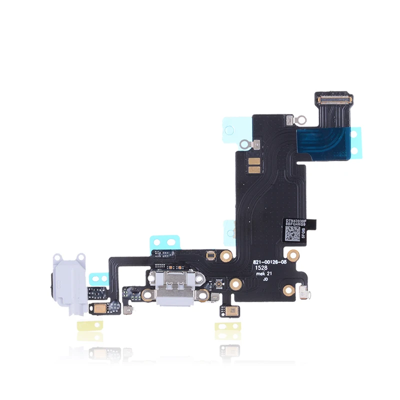 Usb зарядный гибкий кабель для iPhone 6S плюс USB зарядное устройство док-порт, Запасные детали черный белый серый