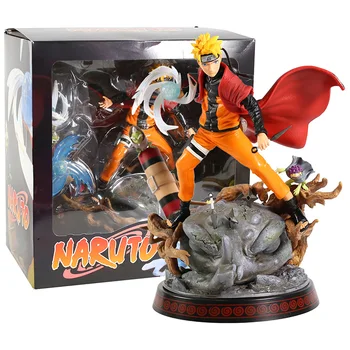 

Naruto Shippuden Uzumaki Naruto Combat Burning Wind Ver with Light PVC Statue Figure Collectible Model Toy