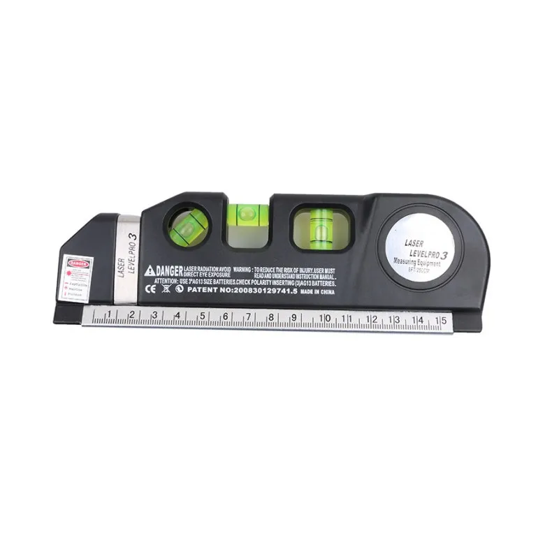 4 in 1 Infrared Laser Level Cross Line Laser Tape with 2.5m Measure Tape 1 PC multifunction laser level tools laser level tool