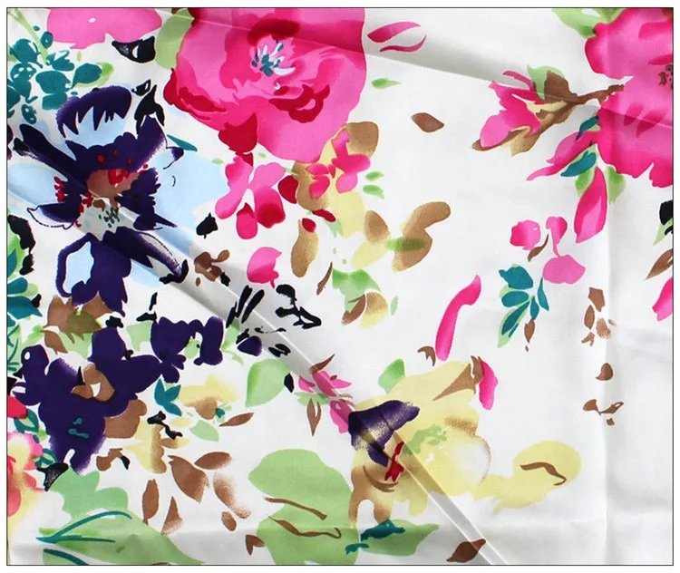 Шелковый Гладкий креп-сатин, шелк, атласная шелковая ткань, платье cheongsam, дизайнерская ткань, гладкая, яркая и высококачественная