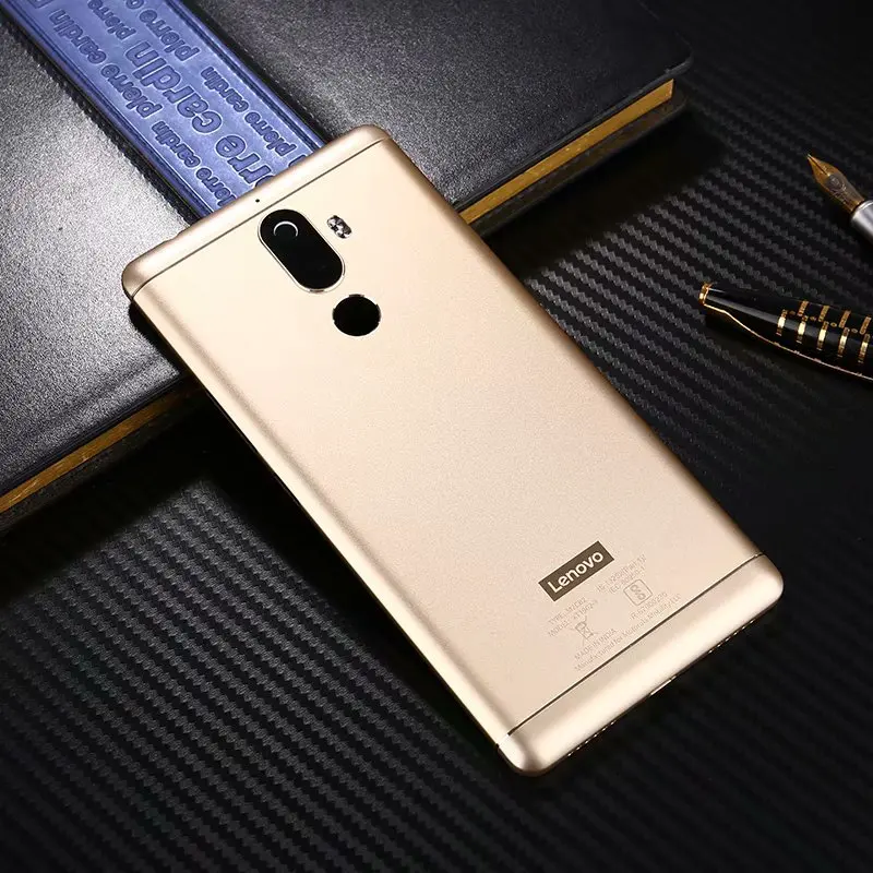 K8Plus чехол на заднюю крышку для Lenovo K8 плюс металлическая задняя дверь ремонт батарея чехол+ стекло камеры