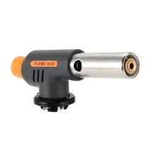 Огневой пистолет газовая горелка-пистолет чайник фонарь Зажигалка Авто пьезозажигание огнеметный газовый фонарь для наружного барбекю кемпинга пикника