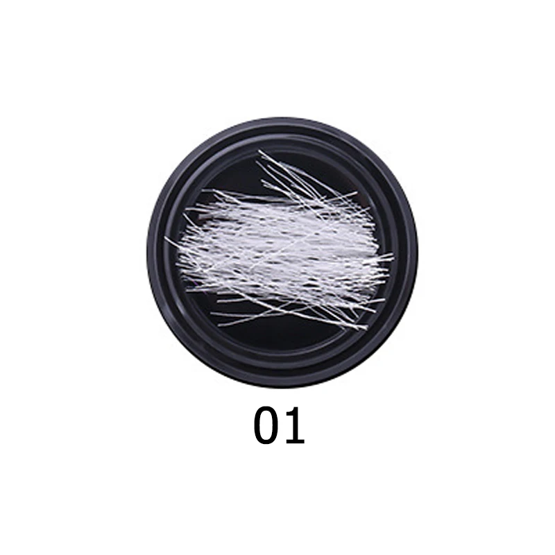 1Box Manicure Mermaid Silk Thread DIY Nail Art Decoration Metal Line High Quality Accessories Tools For Nails Design - Цвет: 01