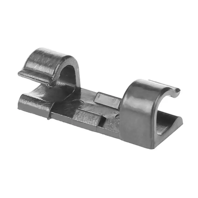 20 шт Самоклеющиеся держатели зажимов для проводов, легко использовать для домашнего офиса, компьютера, настольного компьютера