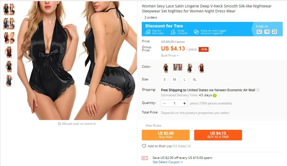 Женское сексуальное кружевное атласное белье с глубоким v-образным вырезом, гладкое шелковое ночное белье, комплект ночного белья для женщин, Ночная одежда