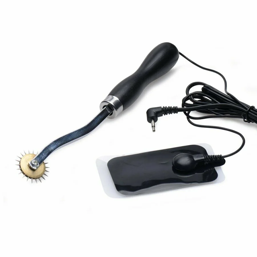 Электрический Wartenberg Wheel Estim Kit многоразовые вагинальные соски стимуляция десять