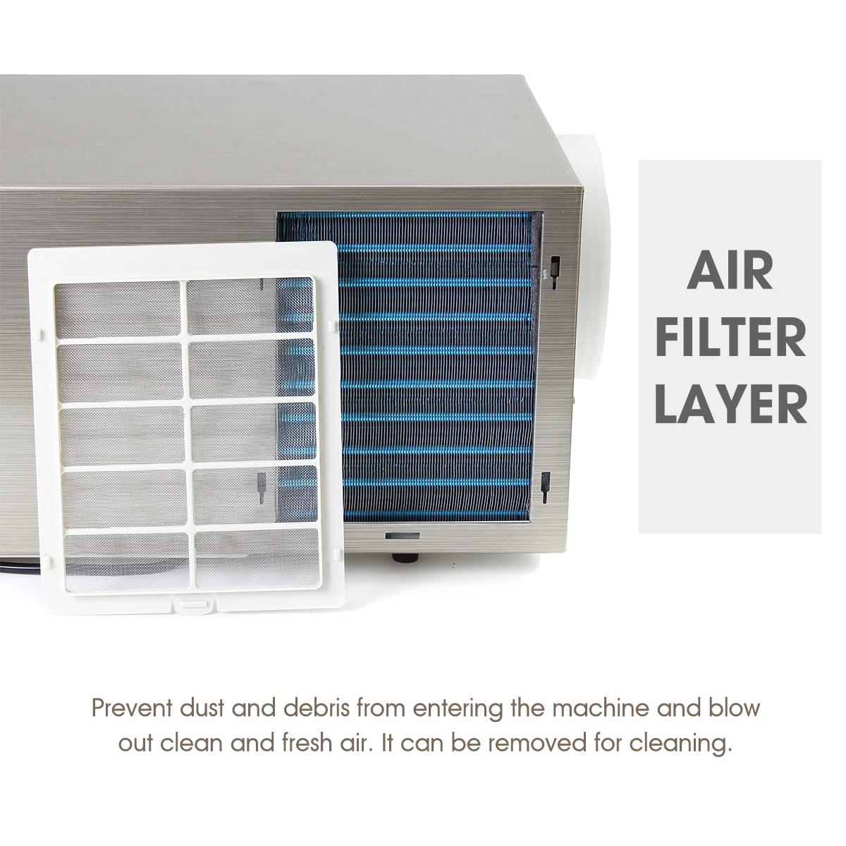  1400W Portable Air Conditioner Cold Cool 220V/AC 24hour Timer With Remote Control Digital Display C