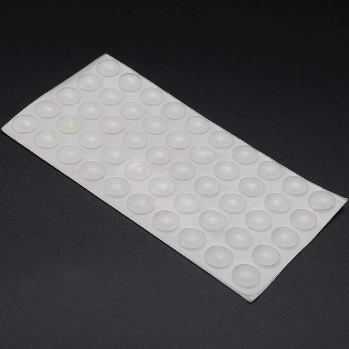 50Pcs/packs Silicone Mini Rubber Feet Pads Transparent Buffer Bumper Stop Cushion Self Adhesive Home Cupboard Door Close Buffer