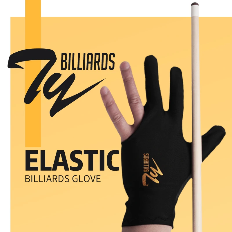 Billiards Accessories Pool Cue Glove Snooker Gloves Billiard House Use Public Glove Wholesale Black Billar Glove TY Hand Wear