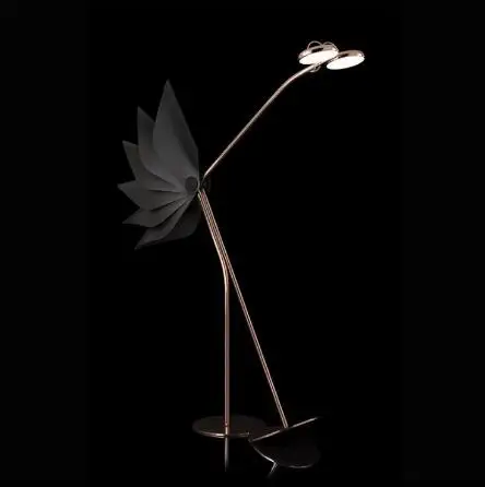 Post-modern Nordic aluminum chain decorative tassel fashion luxury creative bedroom living room villa bedside table lamp | Лампы и