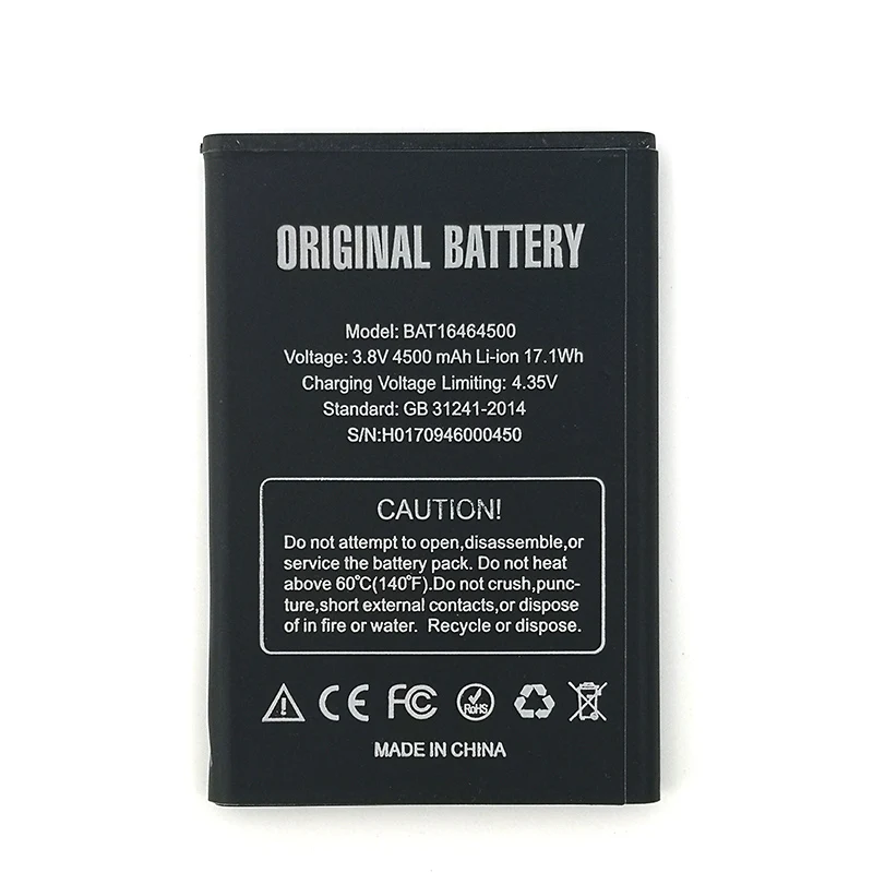 

NEW Original 4500mAh BAT16464500 battery for DOOGEE BAT16464500 High Quality Battery+Tracking Number