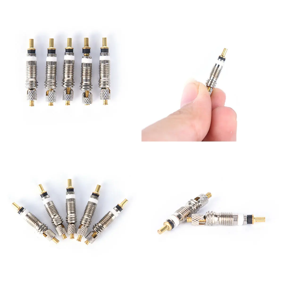 Hot 5pcs/lot Presta To Schrader French Air Pump Bicycle Bike Valve and Removal Tool | Спорт и развлечения