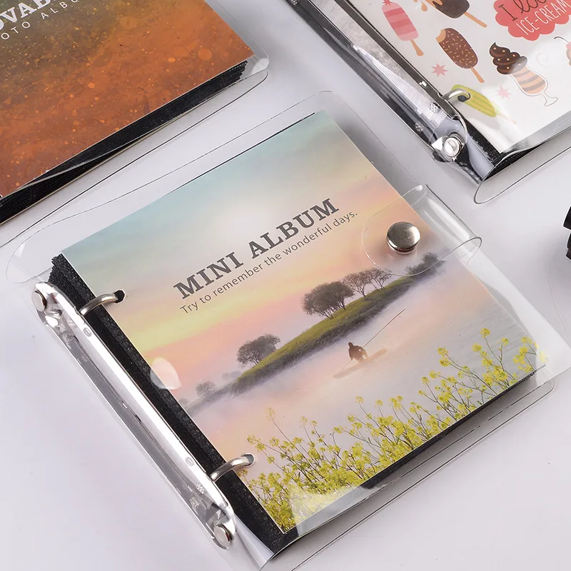 100 карманов 3 дюйма мини-пленка фото бумага альбом памятная книга для Fujifilm Instax Mini 8 9 Polaroid фильм имя держатель для карт