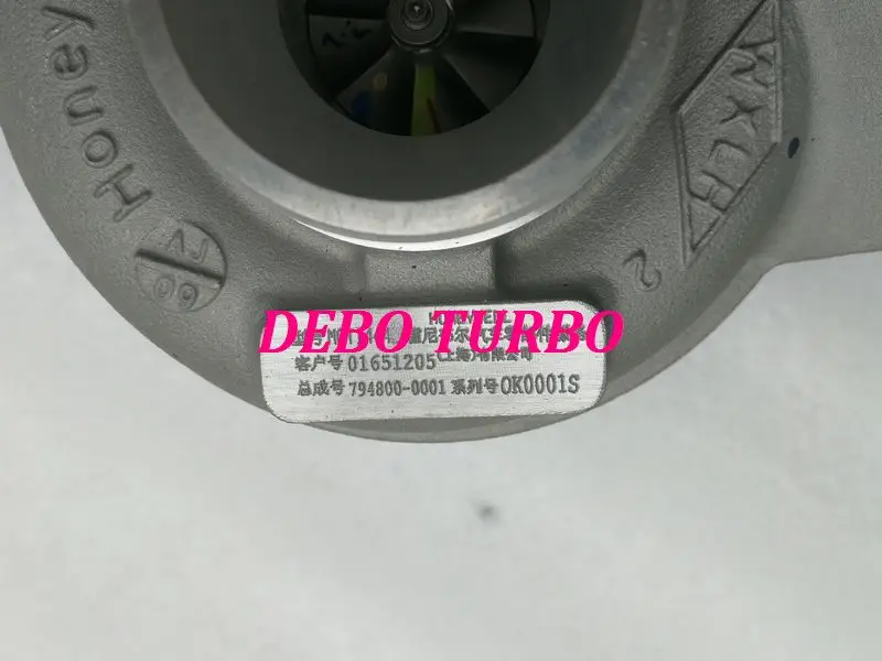 Подлинный турбокомпрессор GARRETT MGT1444 794800-0001 для GEELY Emgrand EC7 JLB-4G13T, 1.3L 98KW