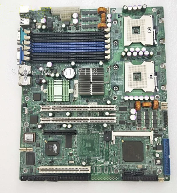 Настольная материнская плата для X6DVA-EG Socket 604 E7320 Серверная материнская плата будет протестирована перед отправкой