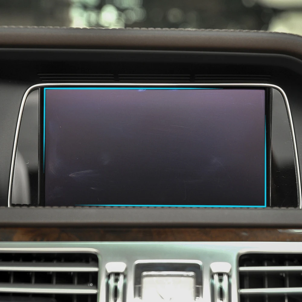 Для Mercedes-Benz E CLASS W212 2009- Автомобильная навигационная пленка gps монитор экран защитное стекло закаленное покрытие наклейка