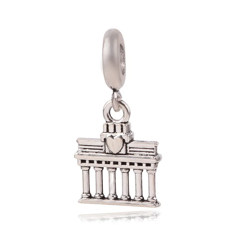 Couqcy NEW Silver Pixar Toy Story Woody Hanging Jessie Buzz Lightyear Charm Fit Pandora Bracelet Pendant charm DIY jewelry - Color: P-449