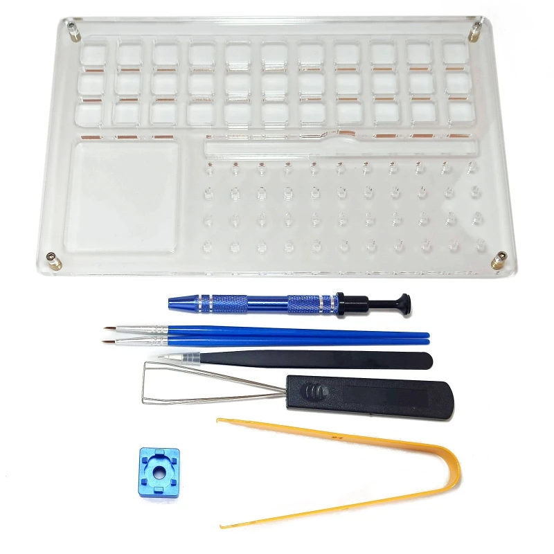 Switch Lube Station 33 with SwitchKeycaps Switch Puller Kits Switch Opener for Mechanical