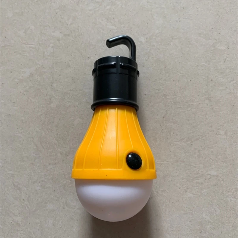 Mini Portable Lantern Emergency light Bulb battery powered camping outdoor Camping tent accessories Outdoor beach tent light - Цвет: ZPPJ0045B