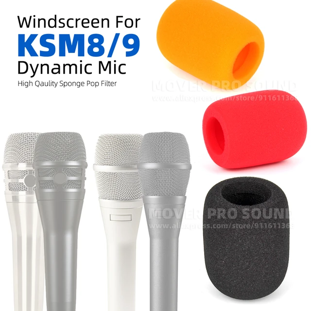 Mic Foam Windscreen Cover for Microphone Sponge Windshield Fits SM58  BETA-58A