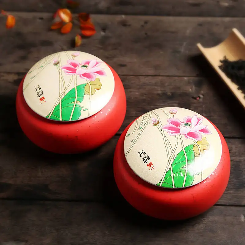 Новая чайная банка для торта, чай кофе сахар банки с крышкой, керамическая банка для чая, обезжиренные Баночки, влагостойкие банки, запечатанные банки, резервуар для хранения