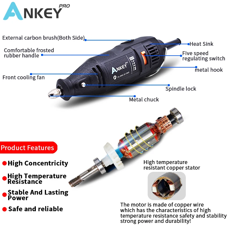Новинка в стиле Dremel 180 Вт гравировальная ручка электрическая дрель шлифовальная