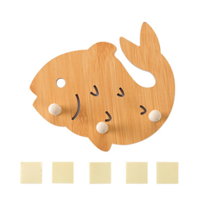 Multifunction Wood Wall Hook Door Mounted Holder Rack Shelf/Coat Hat Clothes Key Hanger Storage Racks Home Garden Supplies - Цвет: A