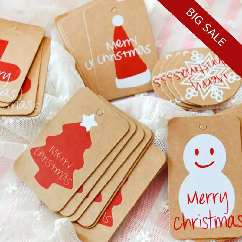 

Christmas Tree Holiday Decorations Ornaments 10pcs Snowflakes, Socks, Hats, Trees, Snowman Ornaments Christmas Decorations Cards